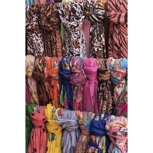 Mexico Retail display of scarfs